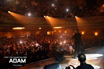 شاهد .. بالصور- خلال جولته الفنية.. آدم يشعل الأجواء في كندا وسط تفاعل مميز من الجمهور