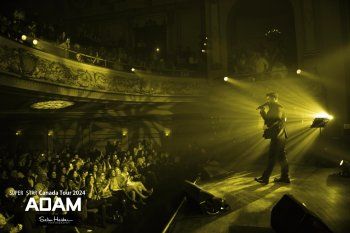 شاهد .. بالصور- خلال جولته الفنية.. آدم يشعل الأجواء في كندا وسط تفاعل مميز من الجمهور