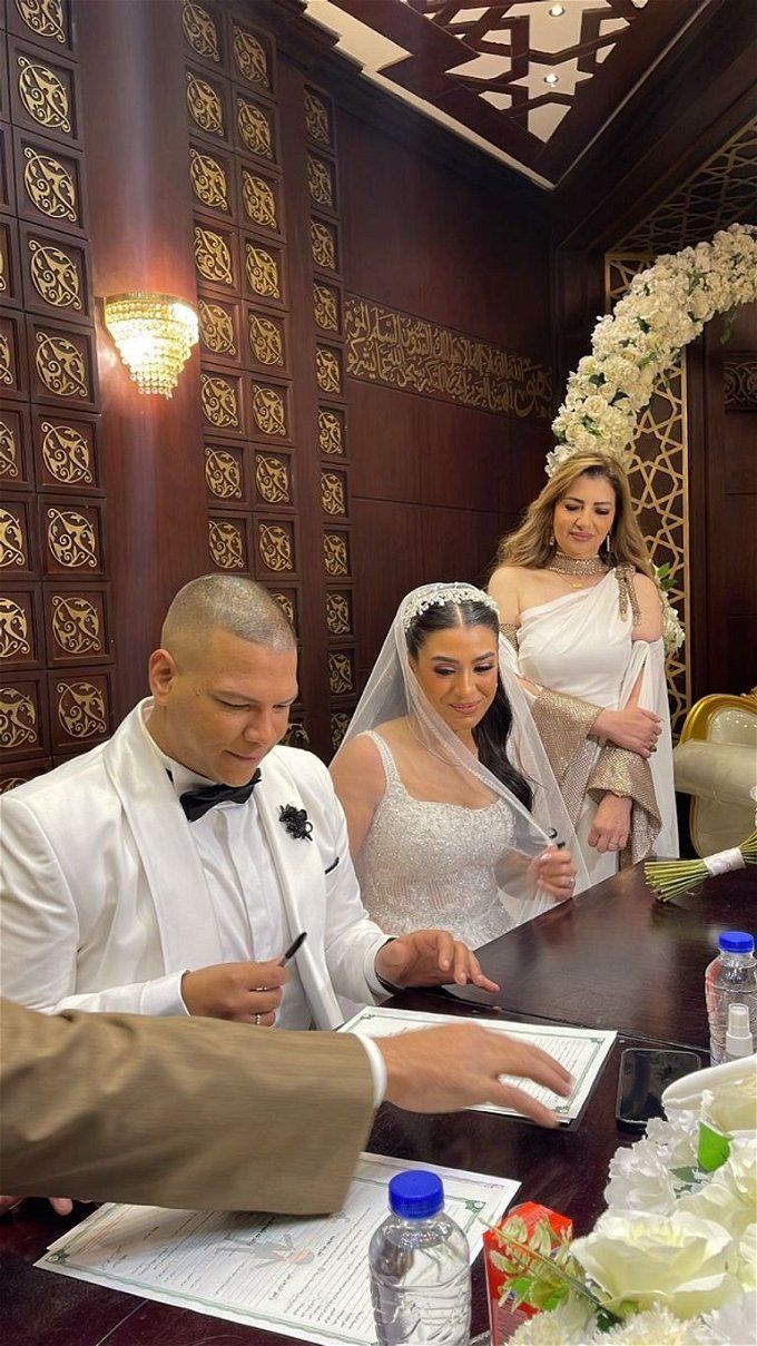 صور زفاف الفنان أحمد عبد الحميد