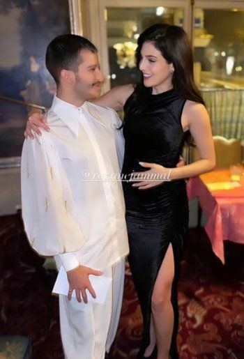 شاهد .. رزان جمال تشجع هذا المصمم اللبناني وهكذا وصفت القيمة التراثية لأشغاله