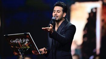 شاهد .. أنغام وفؤاد عبد الواحد يغنيان ضمن حفلات فبراير الكويت .. بالصور