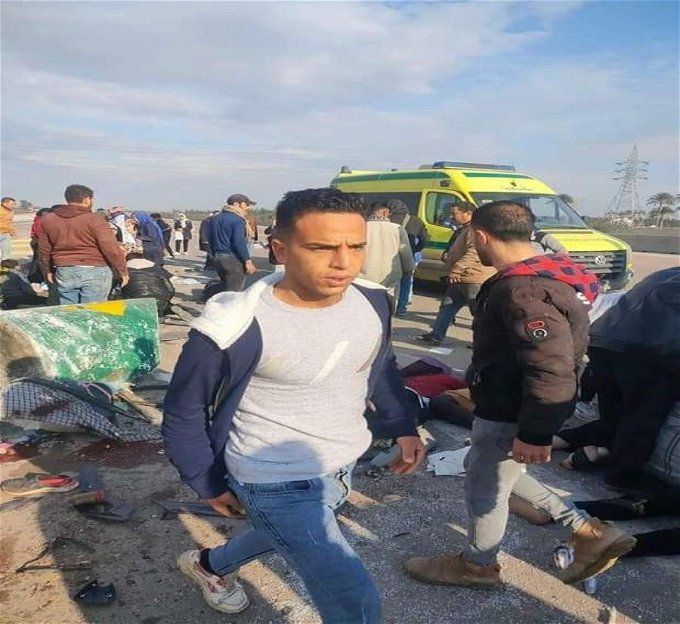 أخبار مصر | عاجل .. إصابة أكثر من 15 شخص في حادث تصادم أتوبيسين بـ”الضبعة”