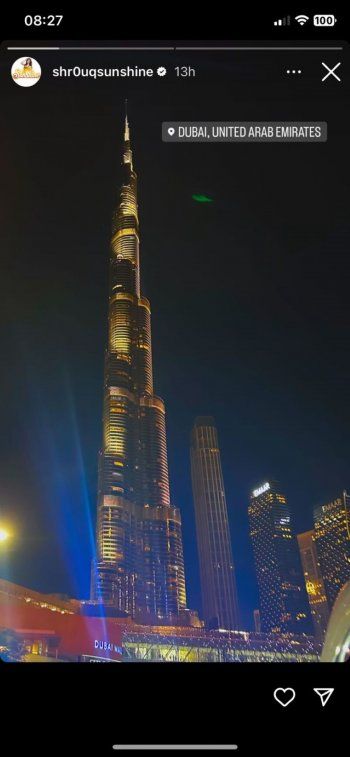 شاهد .. بعد أن إتهمته بخيانتها.. شروق ودكتور فود معاً مجدداً في دبي - بالصورة