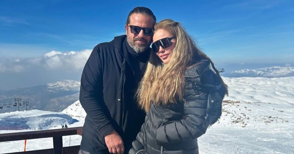 شاهد .. أول ظهور لـ إبنة نيكول سابا ويوسف الخال خلال قضائهم عطلتهم العائلية على الثلج - بالفيديو