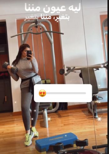 شاهد .. بالصورة - أحدث ظهرو لـ ياسمين عبد العزيز من صالة الرياضة بعد فترة من التوقف