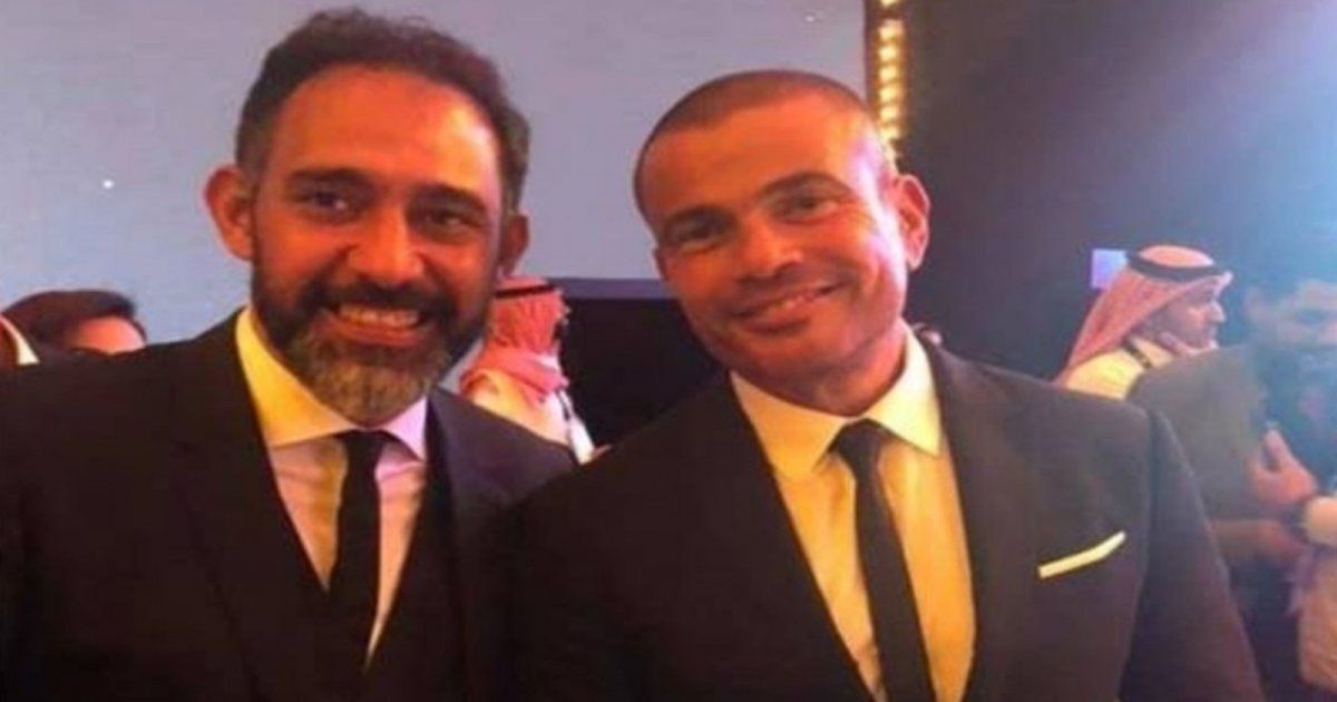 شاهد .. لحظة إلى التاريخ .. الصلح تم بين عمرو دياب وعمرو مصطفى