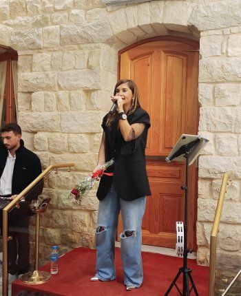 شاهد .. ألين لحود جالت المناطق اللبنانية في عيد الحب