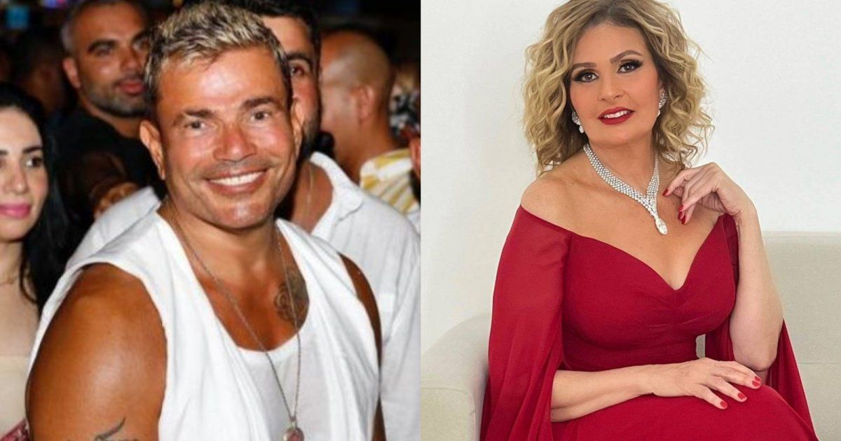 شاهد .. يسرا تغازل عمرو دياب : "القمر أحلى راجل في الدنيا"