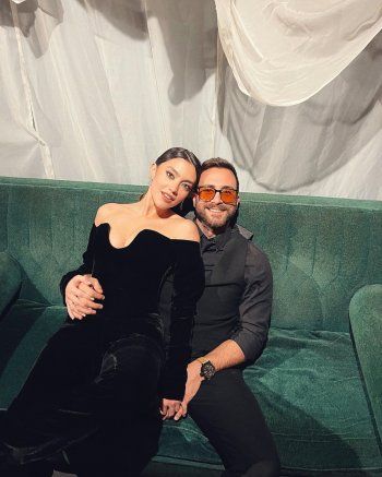 شاهد .. بالصور- ستيفاني عطالله تحتفل بالحب بطريقة رومانسية