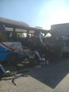 أخبار مصر | بالصور .. مصرع وإصابة أكثر من 10 شخص في حادث تصادم على الطريق الإقليمي