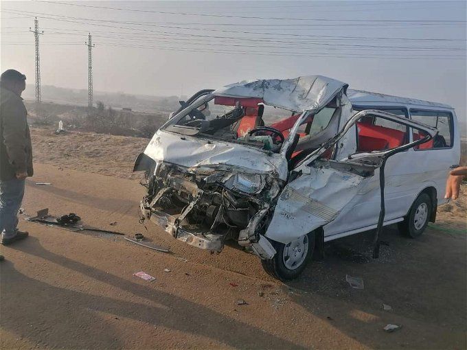 أخبار مصر | بالأسماء .. إصابة أكثر من 9 أشخاص في حادث انقلاب على الصحراوي الغربي