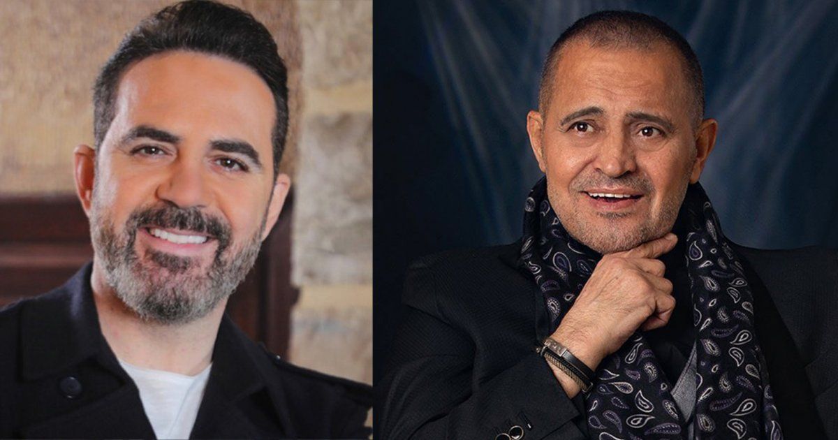 شاهد .. بالصورة - وائل جسار سطل على الجمهور إلى جانب جورج وسوف خلال جولتهما الفنية في كندا