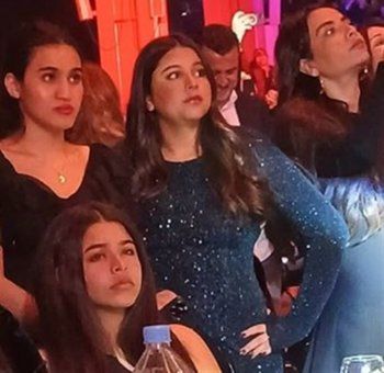 شاهد .. بالصور- إبنتا شيرين عبد الوهاب في حفلها في بيروت