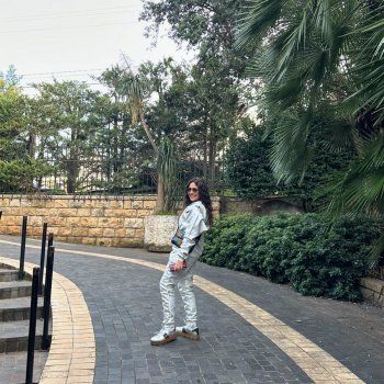 شاهد .. بالصور - مي كساب مستمتعة بأجواء لبنان وهذا ما قالته