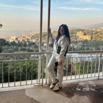 شاهد .. بالصور - مي كساب مستمتعة بأجواء لبنان وهذا ما قالته