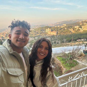 شاهد .. بالصور - مي كساب مستمتعة بأجواء لبنان وهذا ما قالته