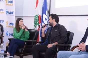 شاهد .. نادر الأتات وإيناس الجرمقاني يحيان حفلاً غنائياً في ثانوية برجا