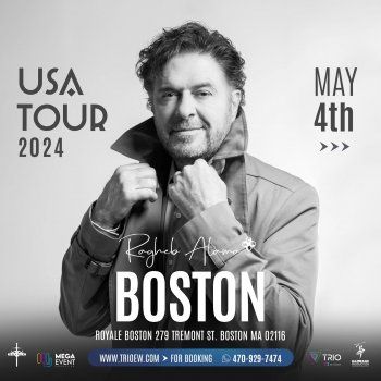 شاهد .. راغب علامة يستعد لجولته في الولايات المتحدة الأميركية والجمهور متحمس!