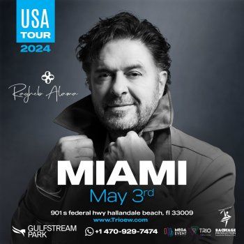 شاهد .. راغب علامة يستعد لجولته في الولايات المتحدة الأميركية والجمهور متحمس!