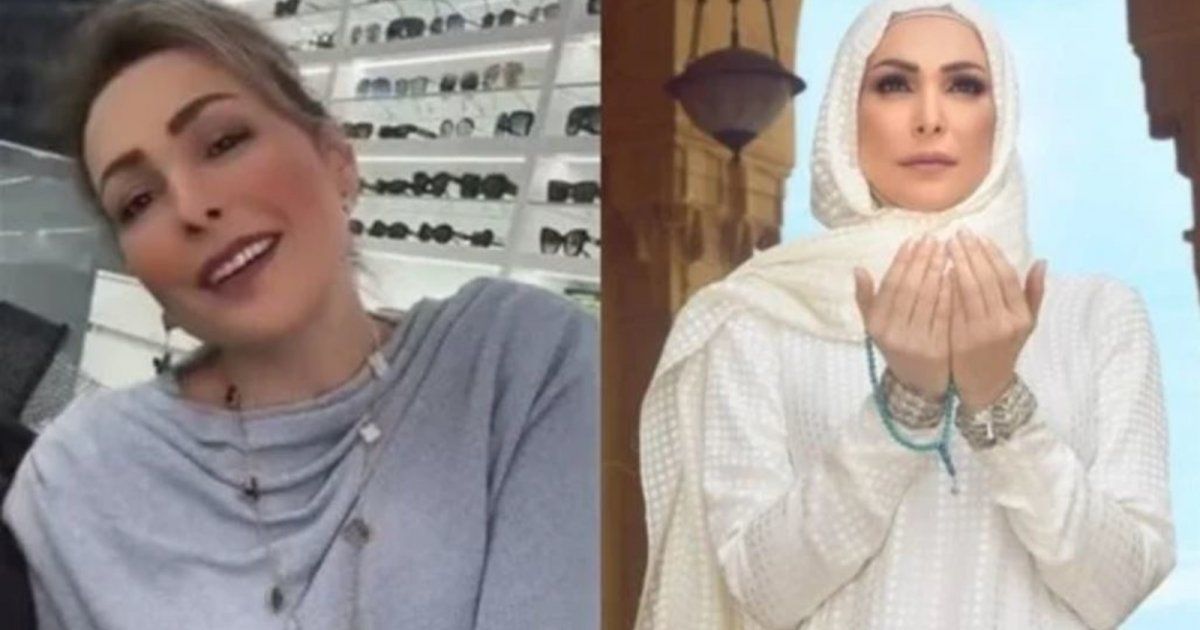 شاهد .. آخر صورة لـ أمل حجازي بالحجاب تحدث جدلاً لهذا السبب