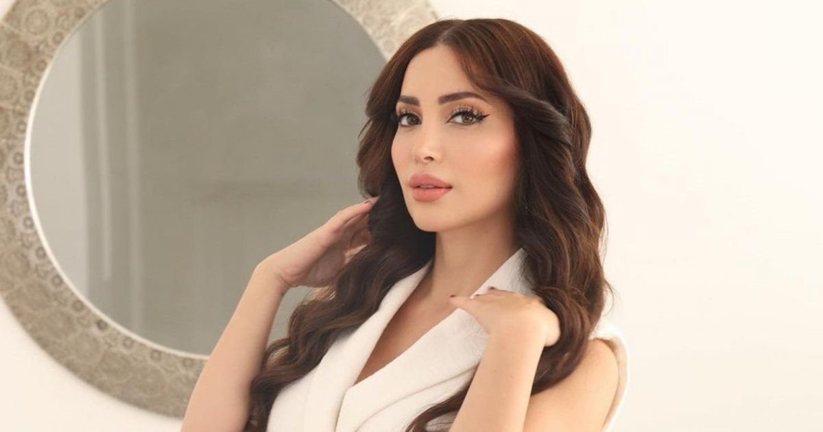 شاهد .. بصور من داخل صالة السينما..نسرين طافش تستمتع بوقتها في مشاهدة الأفلام