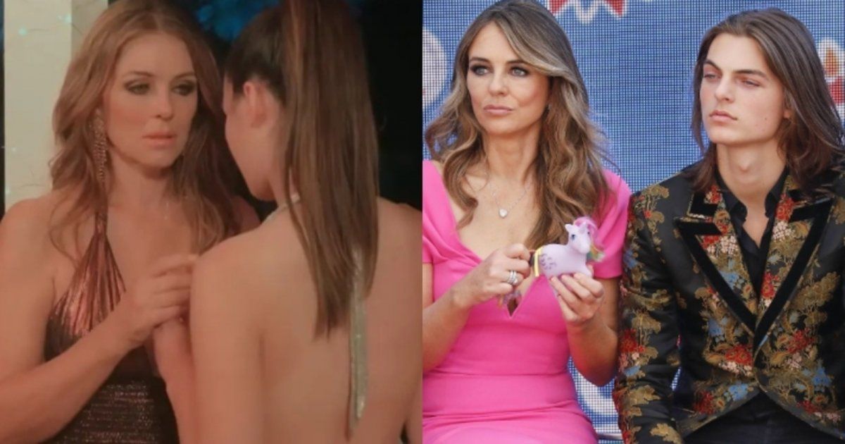 شاهد .. أمام عدسة كاميرا إبنها.. إليزابيث هيرلي تقدم مشاهد جريئة للغاية!