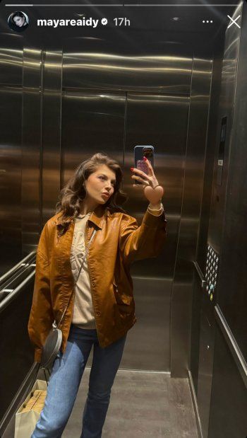 شاهد .. مايا رعيدي بإطلالة شتوية مميزة.. وهذه الألوان التي إختارتها
