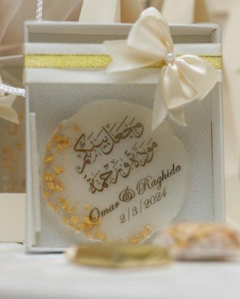 شاهد .. عقد قران زميلنا في موقع "الفن" المصور عمر طبارة على الدكتورة راغدة الأروادي-بالصور