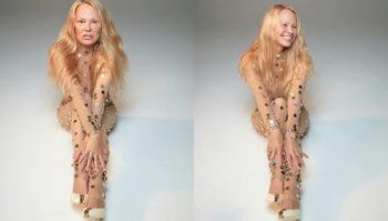 شاهد .. باميلا أندرسون بصور جريئة وصا دمـة بلا ماكياج وهذا سعر إطلالتها-بالصور