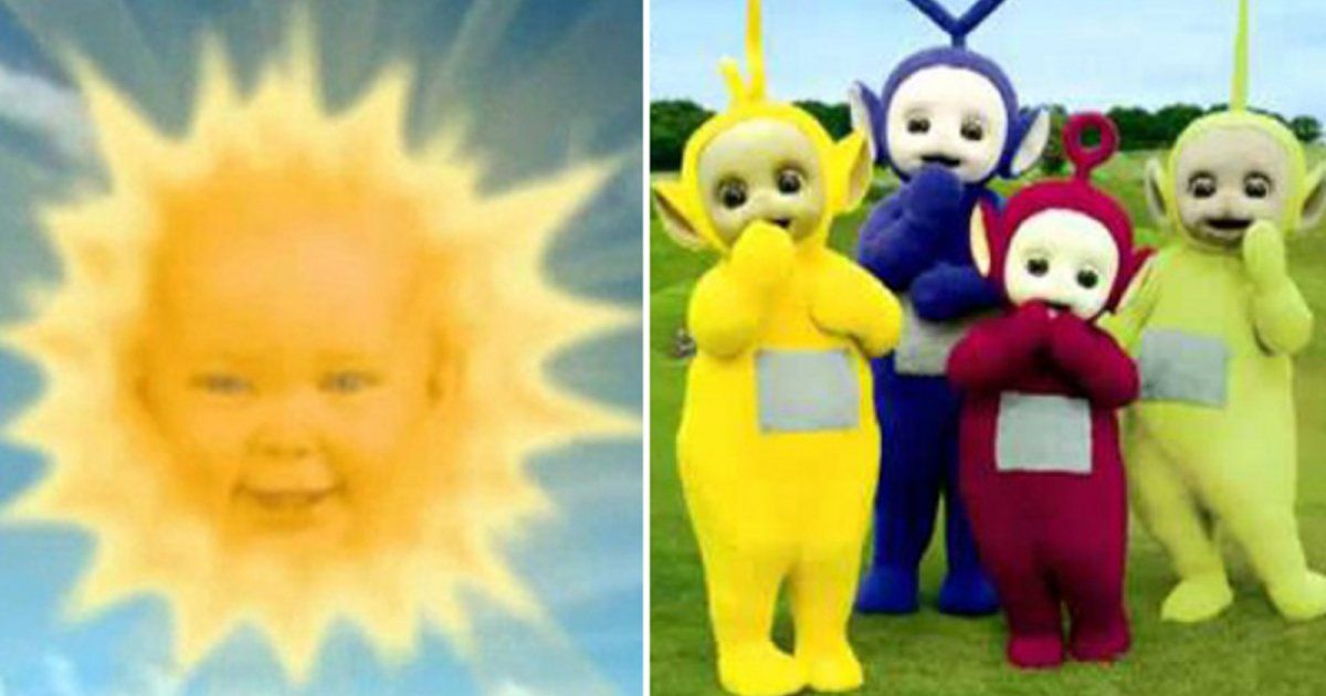 شاهد .. طفلة Teletubbies بأول صورة لها مع مولودها