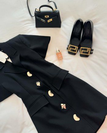 شاهد .. بالصور- بسمة بوسيل بأناقة عالية جداً..سعر حذائها و حقيبة يدها سيفاجئكم