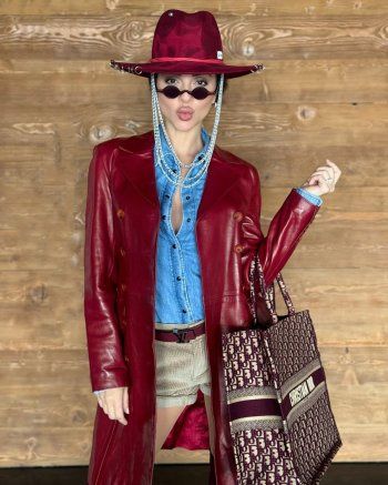 شاهد .. بالصور- ميريام فارس تتألق بلوك كاوبوي رائع و مميز