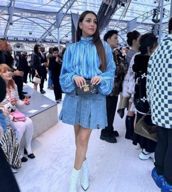 شاهد .. فاليري أبو شقرا بإطلالة أنيقة في باريس.. هل تغيرت ملامحها بعد الولادة؟