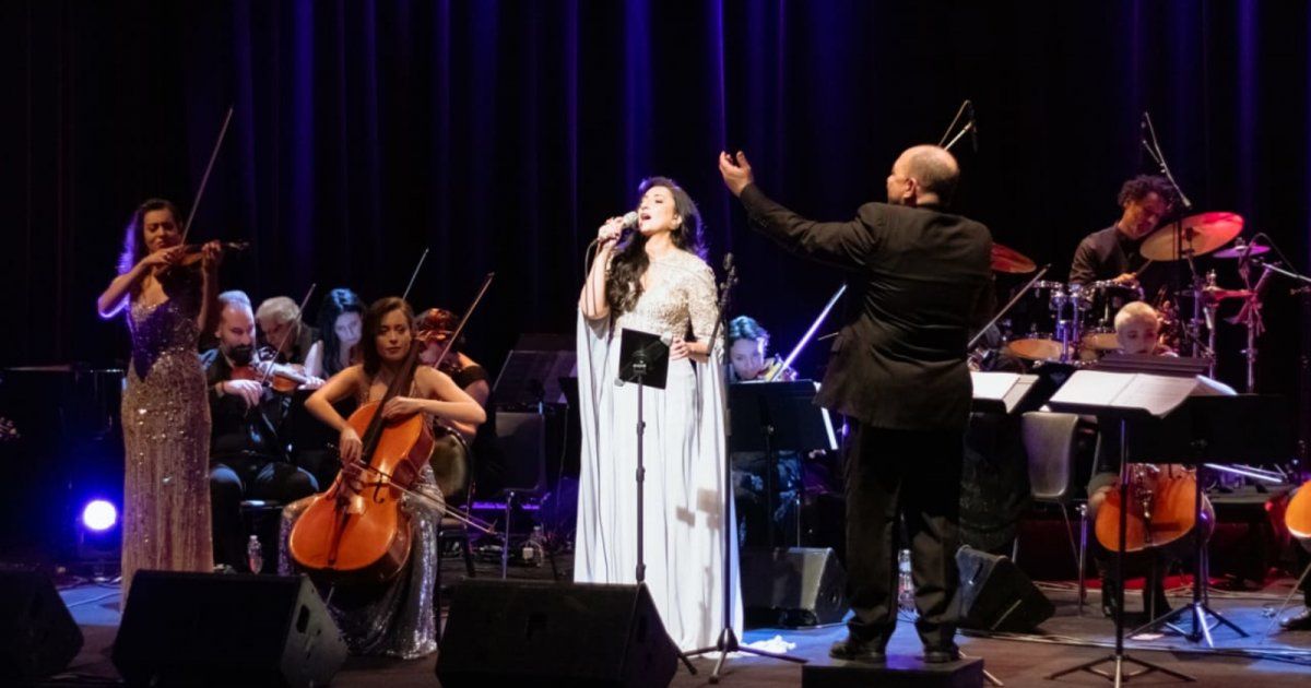 شاهد .. بالصور- هذا ما كشفته أميرة سليم عن حفل "الموسيقى من أجل السلام"