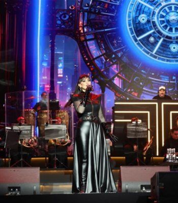 شاهد .. إطلالة مي فاروق المختلفة في الرياض تحدث ضجة