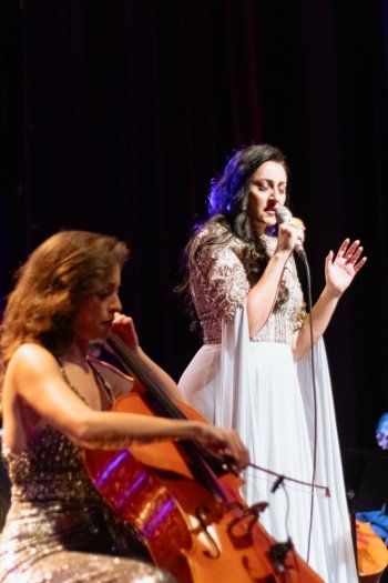 شاهد .. بالصور- هذا ما كشفته أميرة سليم عن حفل "الموسيقى من أجل السلام"