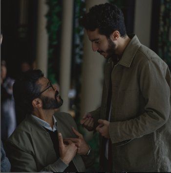 شاهد .. بصورمن مسلسل "إمبراطورية م".. نور النبوي يطل على الجمهور مع والده خالد النبوي