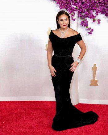 شاهد .. أول تعليق لـ هند صبري بعد حضورها حفل جوائز الأوسكار 2024