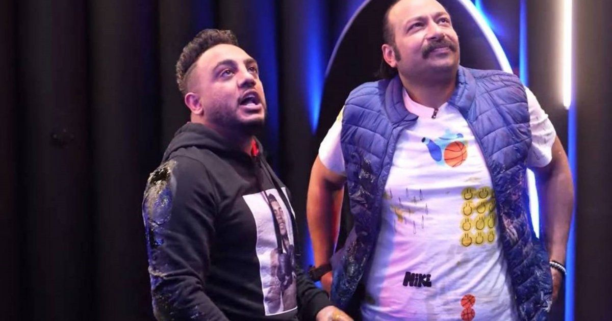 شاهد .. محمد ثروت يضع أوس أوس بموقف مجرح للغاية في "رامز جاب من الآخر".. إليكم ما حصل