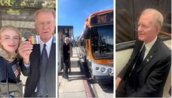 شاهد .. ممثل هوليوودي إستعمل مترو الأنفاق للوصول إلى حفل توزيع جوائز الأوسكار .. تعرفوا إليه