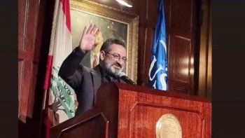 شاهد .. تكريما لأعماله..جامعة الروح القدس الكسليك تمنح خباز الدكتورا الفخرية