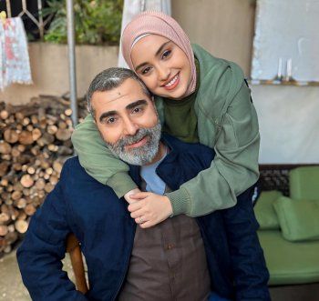 شاهد .. بصورة مميزة من كواليس "ع أمل"..ريان حركة تطل إلى جانب عمار شلق و تعلق ساخرةً