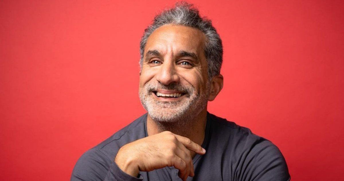 شاهد .. باسم يوسف يحتفل بعيد ميلاده الـ 50 بهذه الكلمات