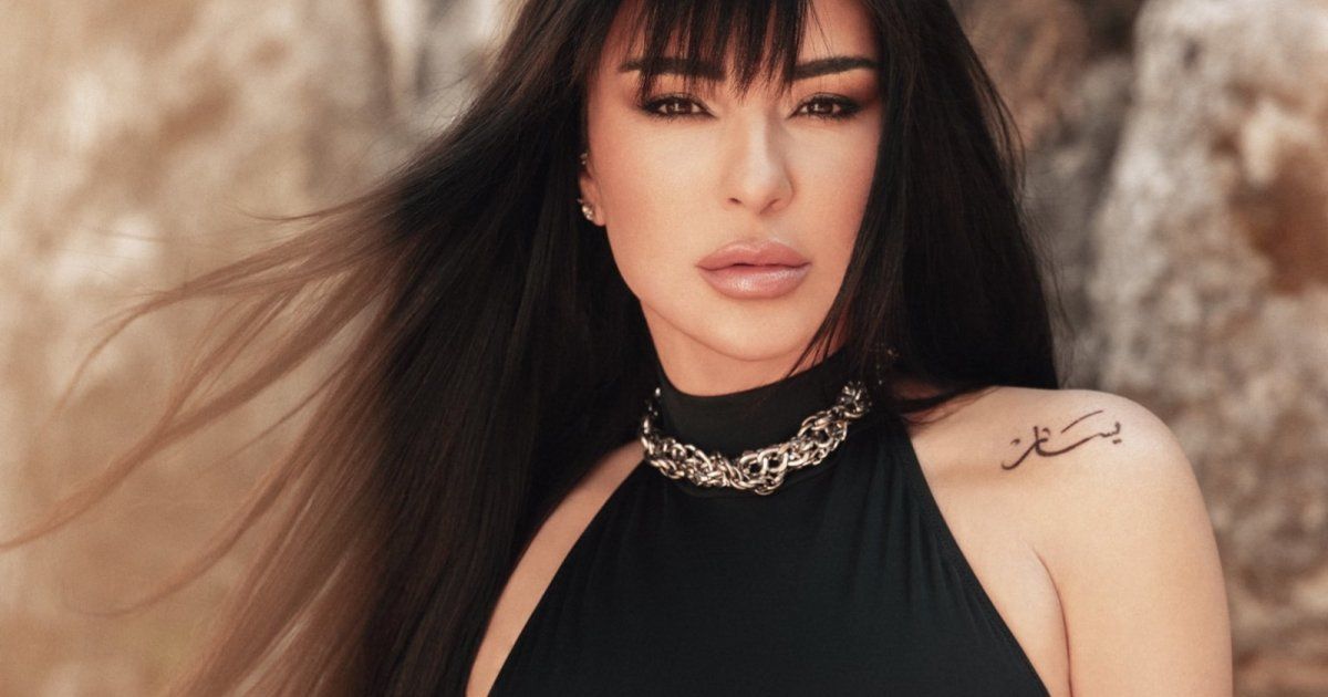 شاهد .. ماغي بو غصن بإطلالة زاهية وتعبر عن سعادتها-بالصورة