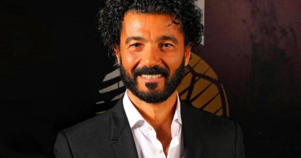 شاهد .. بالصورة- خالد النبوي في موقف طريف مع الطفل ريمون توفيق في كواليس "إمبراطورية ميم" وهذا ما قاله