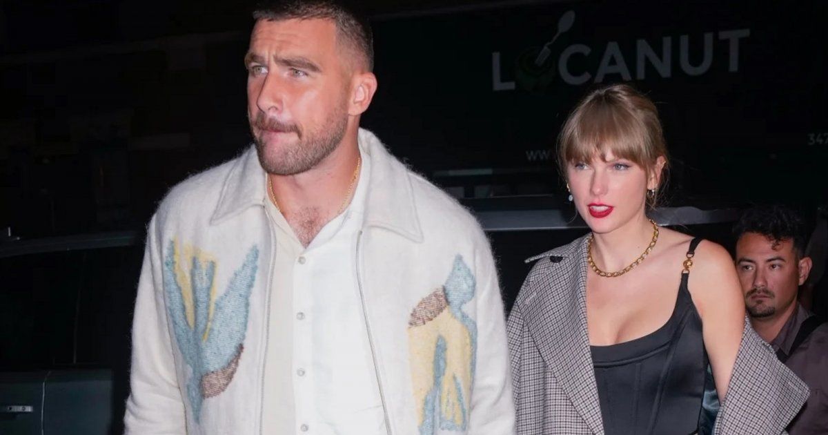 شاهد .. بالصور- تايلور سويفت وحبيبها ترافيس كيلسي يتناقشان بطريقة حادة