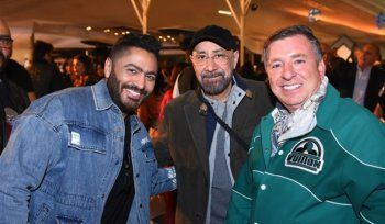 شاهد .. بالصور- حفل سحور يجمع عدد من المشاهير والفنانين بينهم تامر حسني وإيهاب توفيق