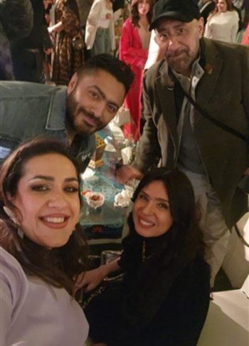 شاهد .. بالصور- حفل سحور يجمع عدد من المشاهير والفنانين بينهم تامر حسني وإيهاب توفيق