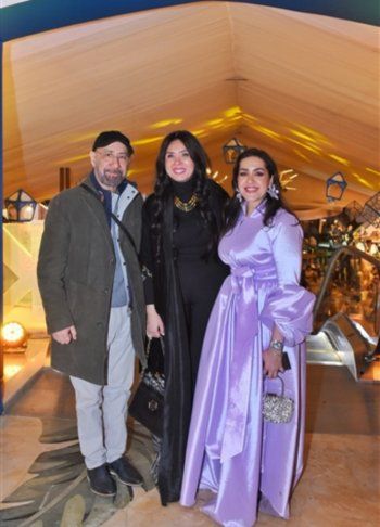 شاهد .. بالصور- حفل سحور يجمع عدد من المشاهير والفنانين بينهم تامر حسني وإيهاب توفيق