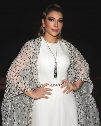 شاهد .. بالصور- أصالة تتألق بفستان رمضاني مميز